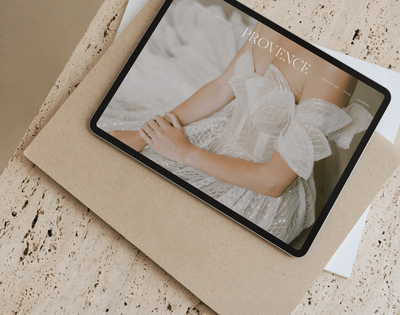 Website mockup.