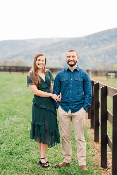 Fall King family Vineyards Engagement by Virginia Wedding Photographer Kailey Brianne Photography_0613