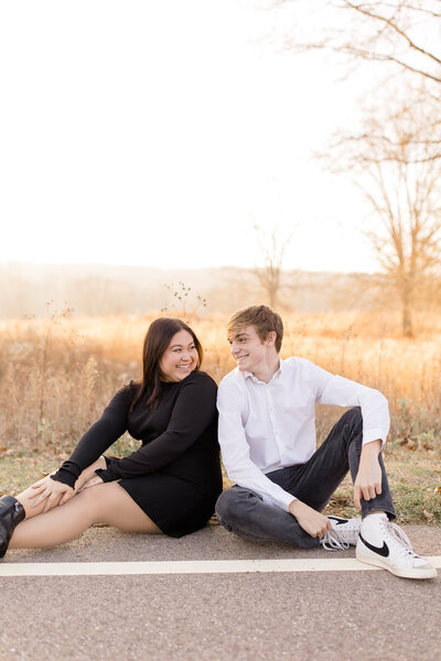 brother and sister portraits at himelright lodge