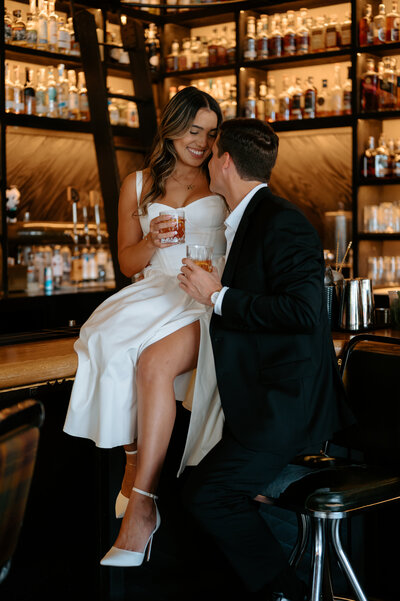 dram & draught engagement session, bar engagement