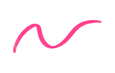 Social Kat Media brand element pink wavy line