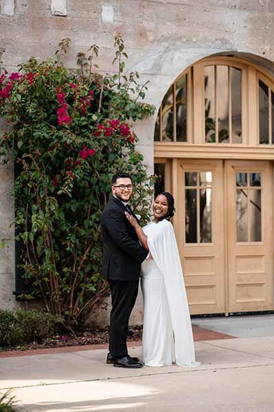 Florida Elopement Photographer in Jacksonville - couple posing for photos
