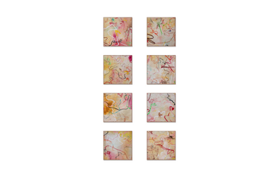 series of 8 vertical