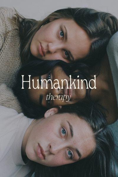 Humankind therapy humble, heart-led logo design and human-first brand photography