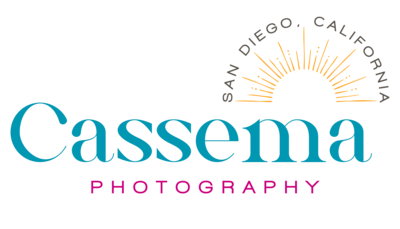 San Diego photographer Cassema Photography logo