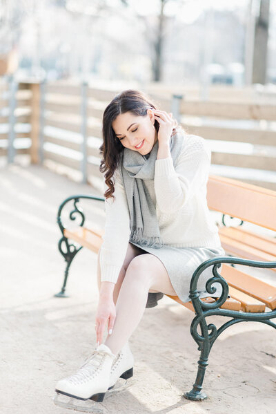 Skating in Vienna Photo Session