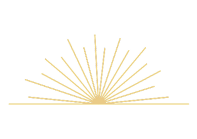 gold sunrise icon
