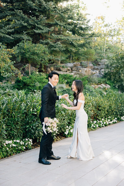 Red Butte Garden Wedding Bouquet