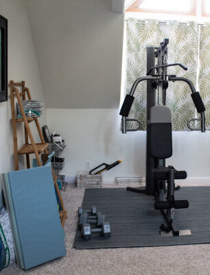 a home gym shows ideas that will inspire you to workout