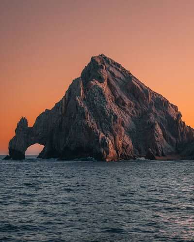 Rock Formation in Ocean