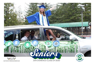 drive through sacramento graduation photo booth
