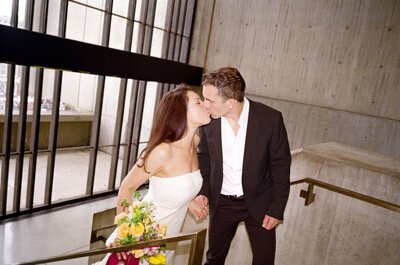 Willowdale Estate Winter Wedding candid family photos