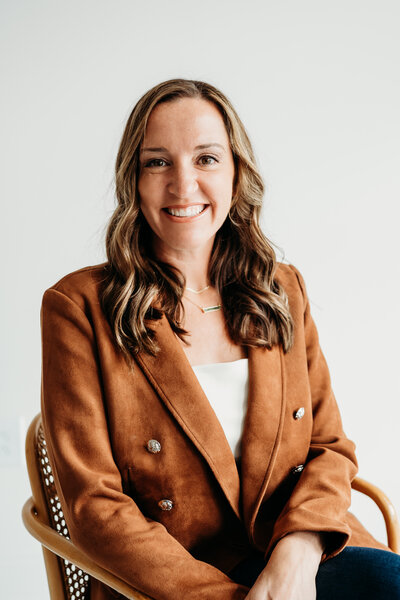 woman smiling at camera