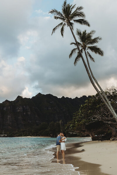 Couples photos taken in Oahu