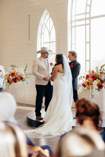 couple holding hands