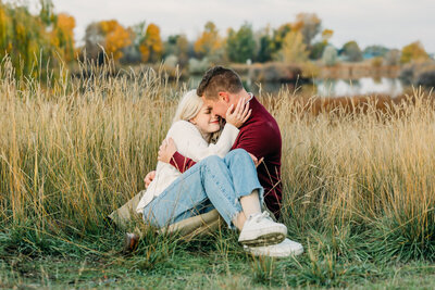 engagement photo idaho fallls wedding venue