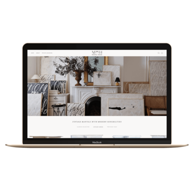 Shopfiy-Web-Design-Mantel-House-DC-1