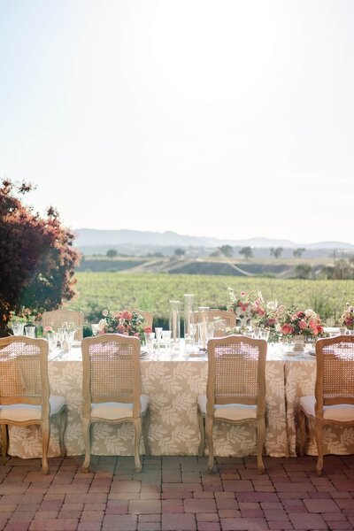 Casa Blanca outdoor wedding in Murrieta's Well