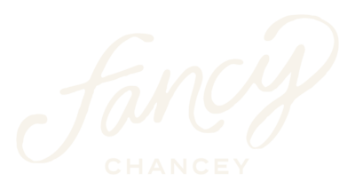Fancy Chancey logo ivory