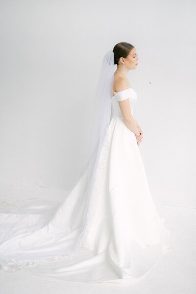 Studio Bridal Session Atlanta Wedding Photographery Renee Jael