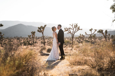 A  stunning Backdrop for this DIY Couple at the Lovely Tumbleweed Sanctuary