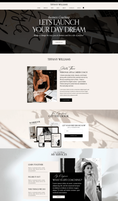 Most Popular website template to start creating your stunning website