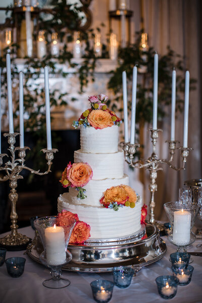 Cake at Piedmont Driving Club Wedding