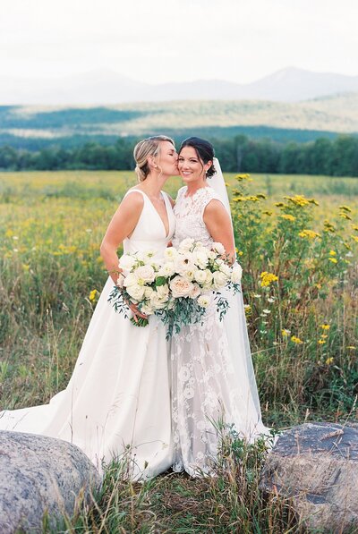 lgbtq wedding photographer photographing same sex couple in the adirondacks