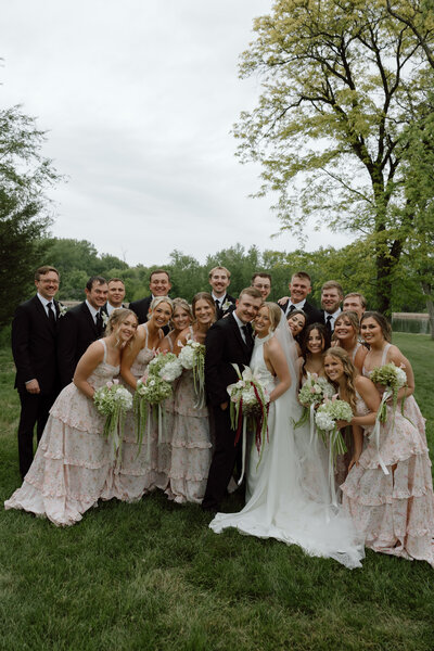 Bride and groom portraits