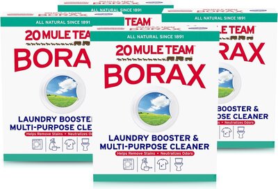 Borax Detergent Booster - Tough on grease and odors—this bulk pack is great for high-volume laundry needs. (Category: Laundry Essentials)