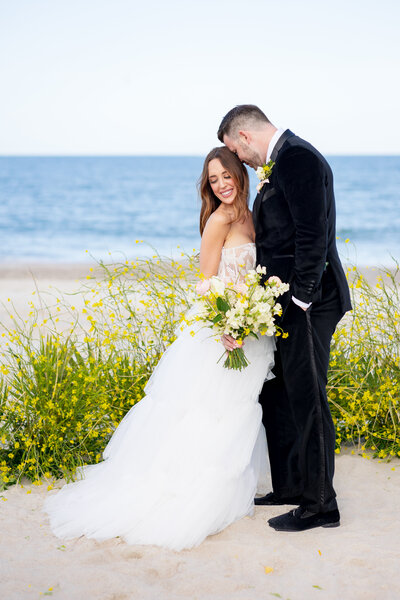 Lake shore wedding in Colorado