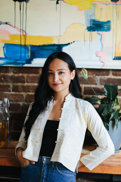 author portrait of kyle lucia wu in brooklyn