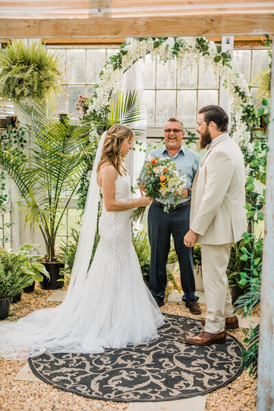 Virginia Greenhouse Elopement