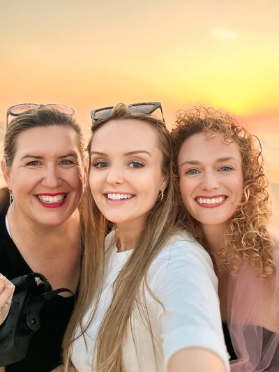 Caroline Morey Destination Wedding Photographer Sunset BTS HB Sarah Alexis IMG_9129