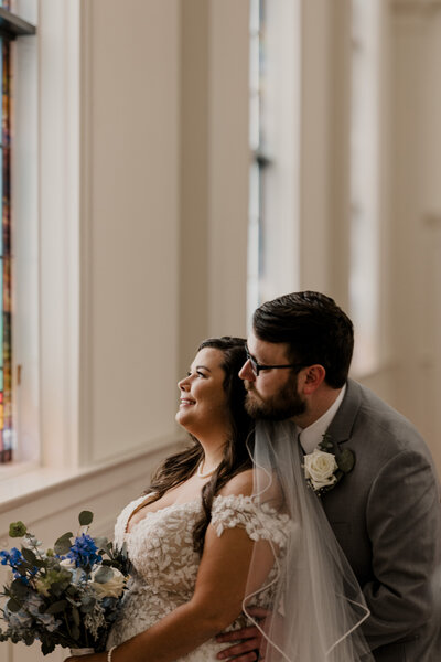 Gulf coast wedding photographer for church wedding