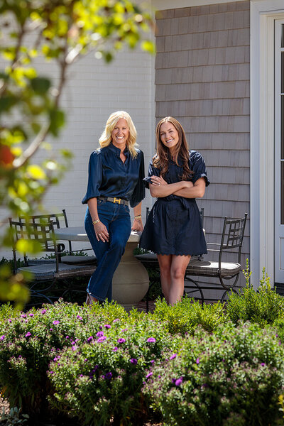 Michelle and Maddie Standing Outside