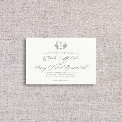 The Normandy Formal Invitation - 1x1