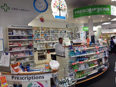 Dispensary in Pharmacy