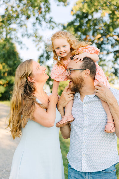 Asheville Family Photographer captures motherhood photos with mother and daughter