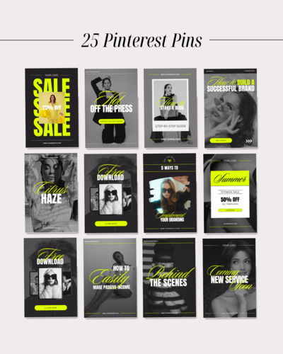 Editable Canva kit for social media marketing