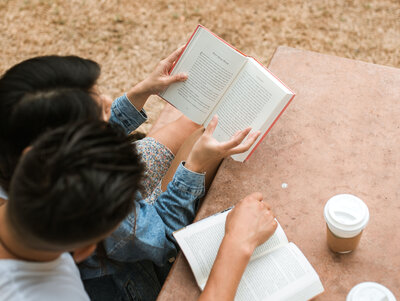 Girl Reading a Book
