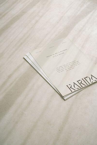 Luxury Canva brand kit for wellness coaches with soft typography, poetic messaging, and light-drenched minimal layout for soulful personal branding.