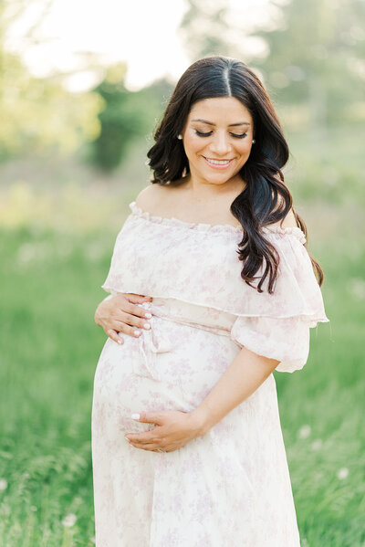 Maternity Session in Forest Park