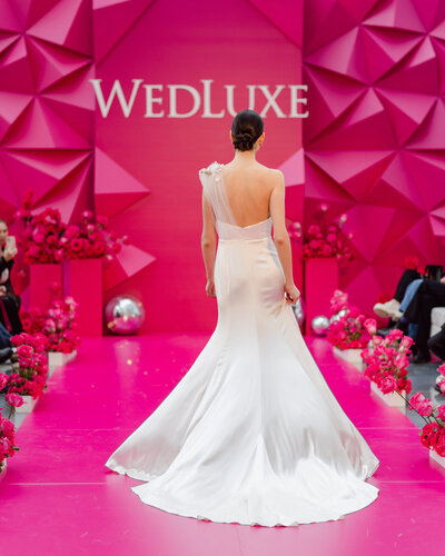 Andrew Kwon Gowns at WedLuxe Show 2023 Runway pics by @Purpletreephotography 26