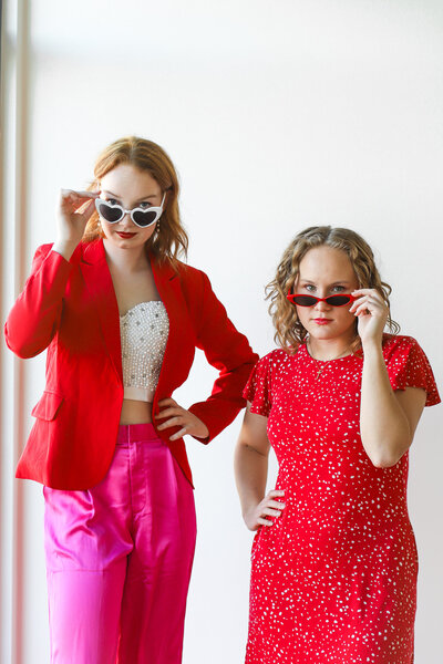 York High School Class of 2023 Senior Girls Cap & Gown Mini Session