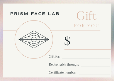 Printable gift certificate