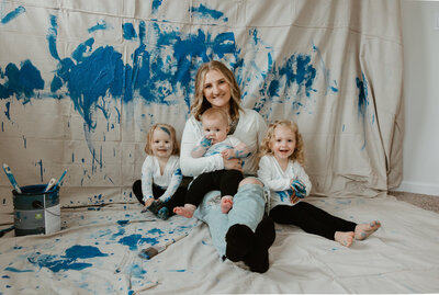 Olympia lifestyle family photographer for playful and relaxed sessions