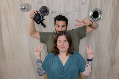 Esteban and Dylan, the wedding and elopement photography and videography team behind Chasing Stars Media.