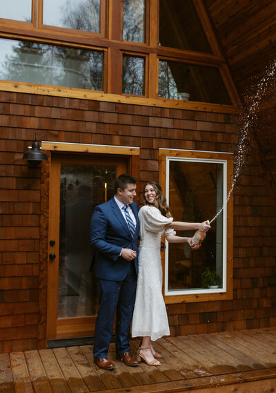 Oregon Coast Elopement on the Coast