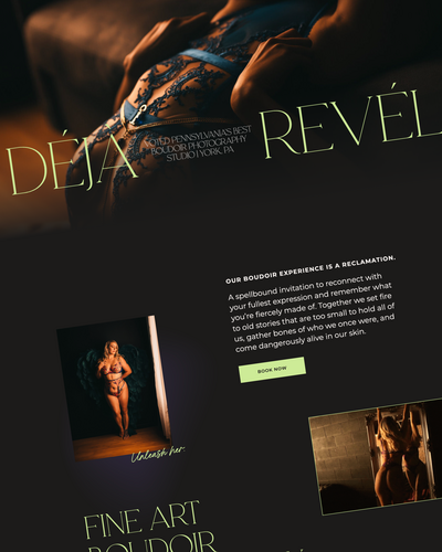 Deja Revel Home Page Top Deja Revel Fine Art Boudoir